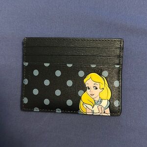 NWT Alice in Wonderland Disney Kate Spade Wallet Cardholder